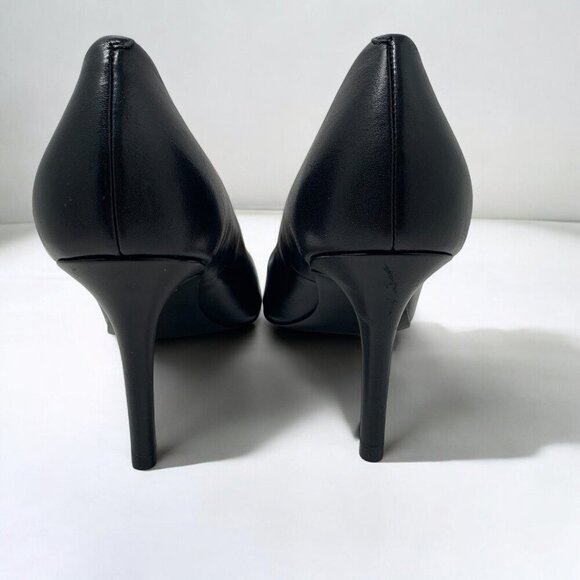 Cole Haan Women's Go-To Park Pumps Black Leather 3" Heel Sz 9 - Picture 7 of 12